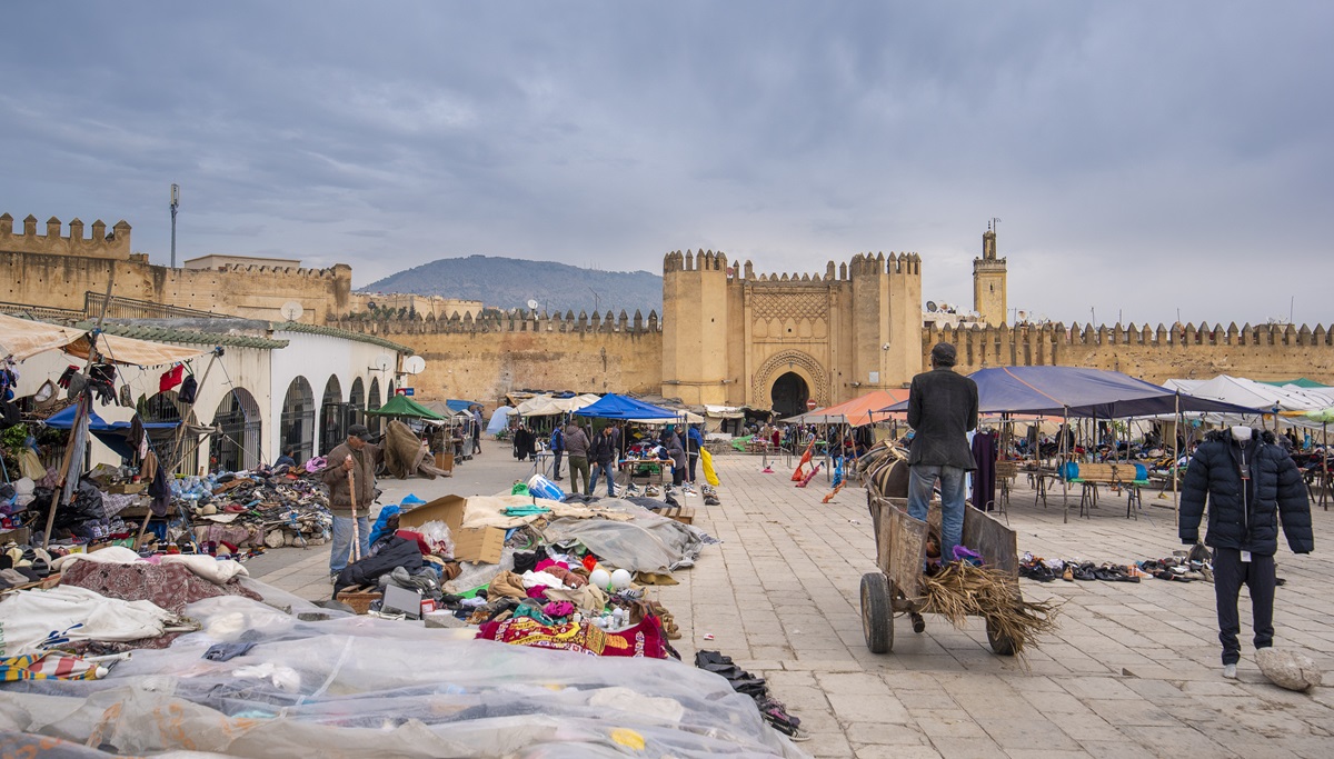 porta di ingresso alla mesina di fes