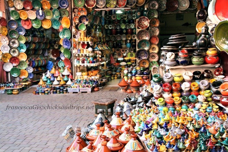 merce colorata medina marrakech