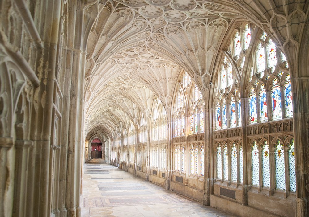 cattedrale gloucester harry potter camera dei segreti