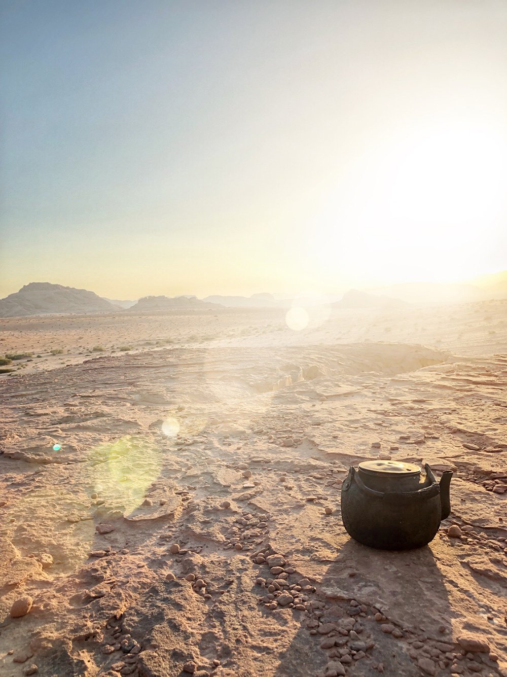 wadi rum tramonto the deserto