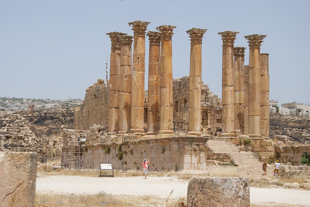 tempio di artemide jerash giordania