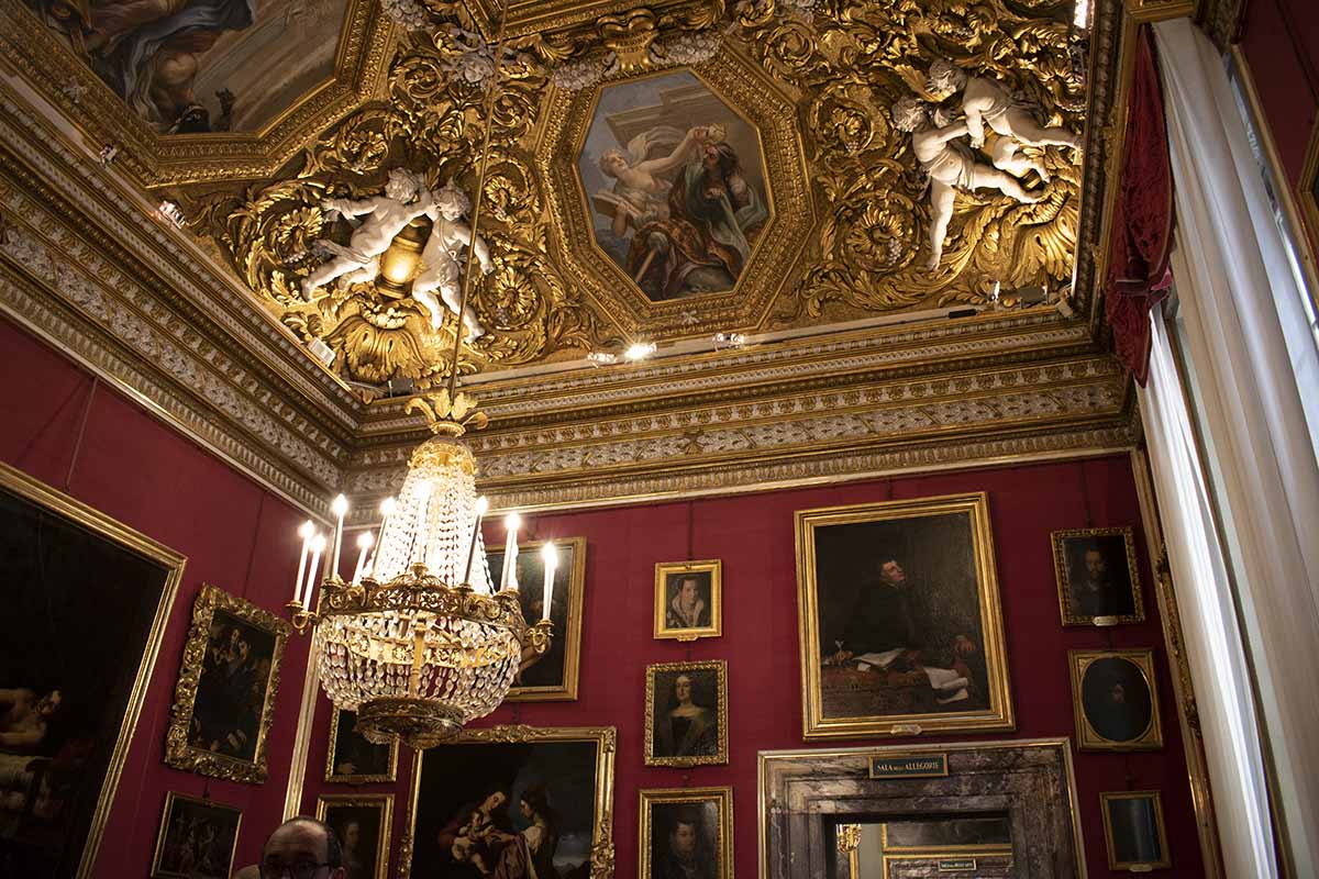 affreschi palazzo pitti