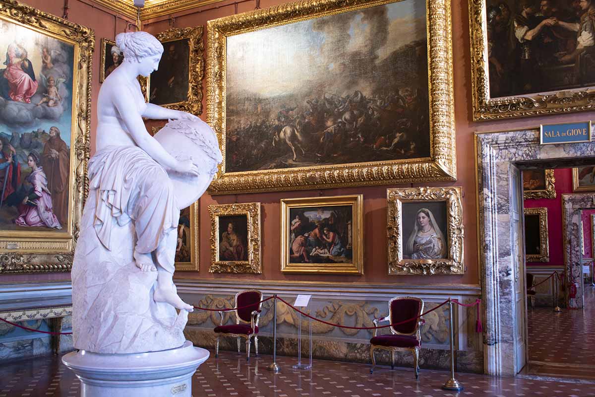 galleria palatina sala di giove