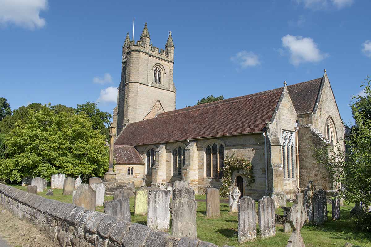 st. mary's church a chiddingstone