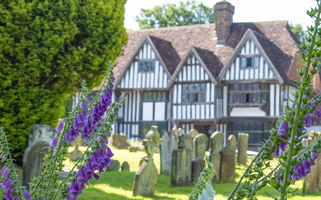 Visita a Chiddingstone, Kent, il villaggio Tudor perfetto
