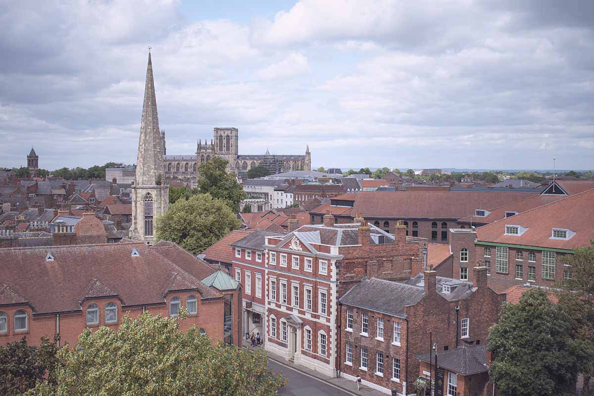 york vista dall'alto