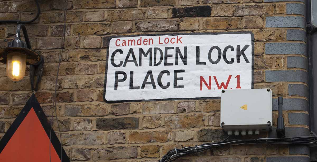camden lock place insegna stradale