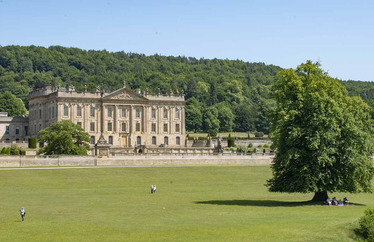 facciata chatsworth house