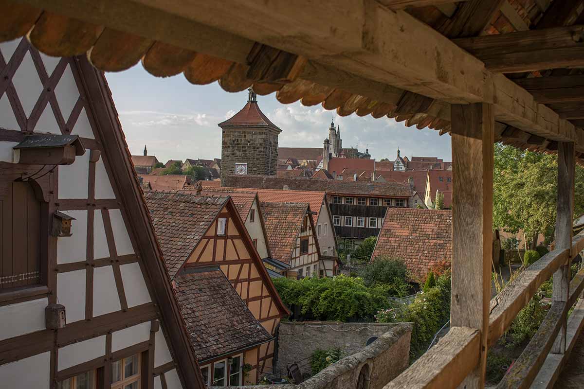 mura di cinta di rothenburg