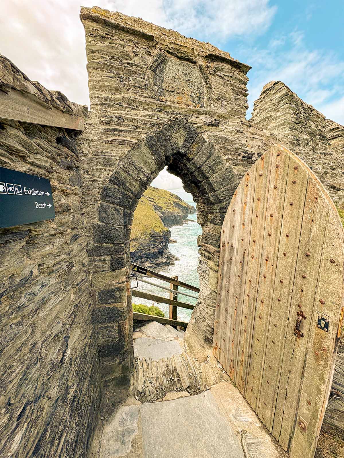 tintagel castle porta