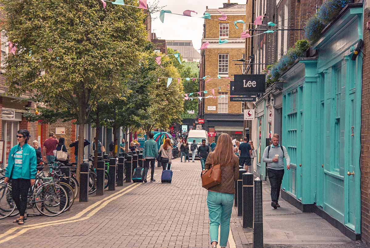 quartiere londra strada