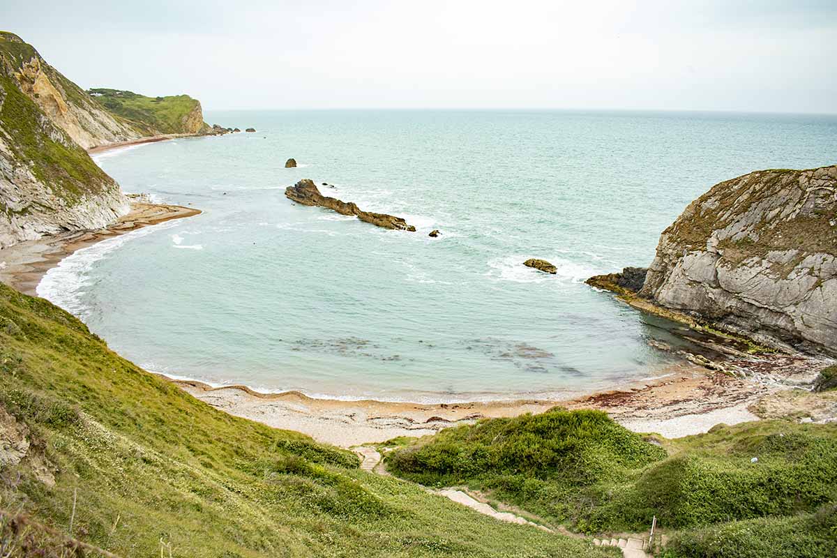 baia rotonda di lulworth cove