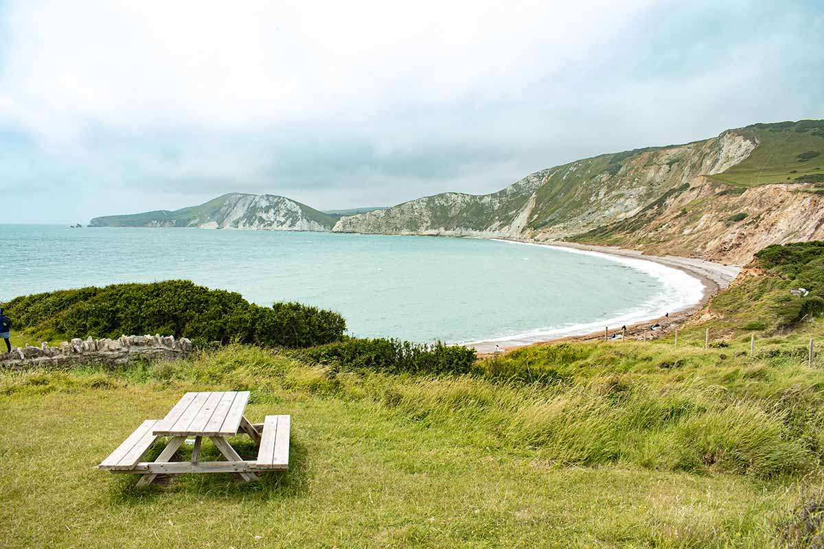 pontfiel cove vista dall'alto
